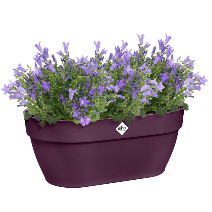 vibia campana wall basket 35cm porpora acero